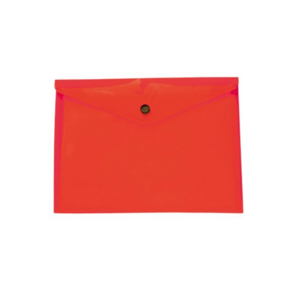 Busta Porta documenti in PVC - Rosso