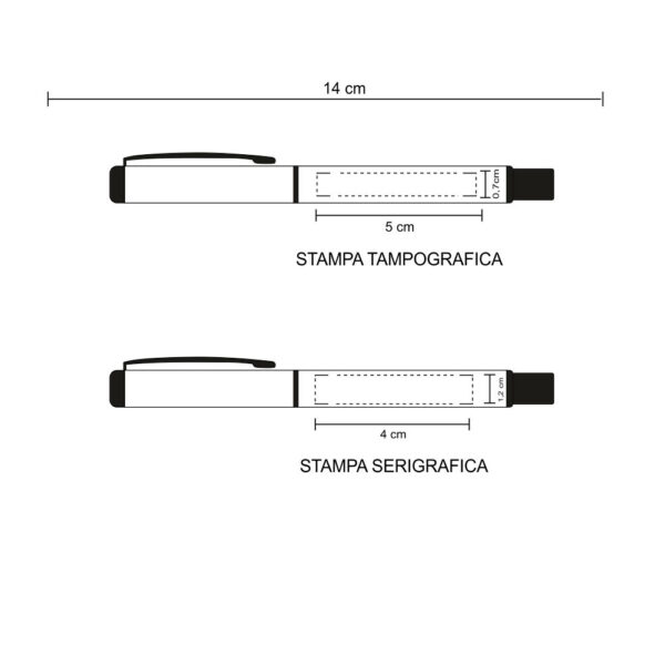 SG5227 Tinta - Penna Roller Con Cappuccio - 100pz - immagine 2